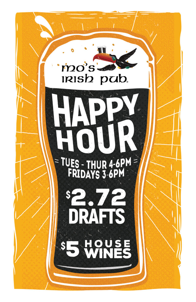 Milwaukee Happy Hour Mo's Irish Pub & Grill